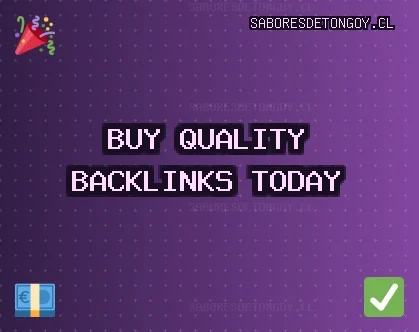 Quality backlinks